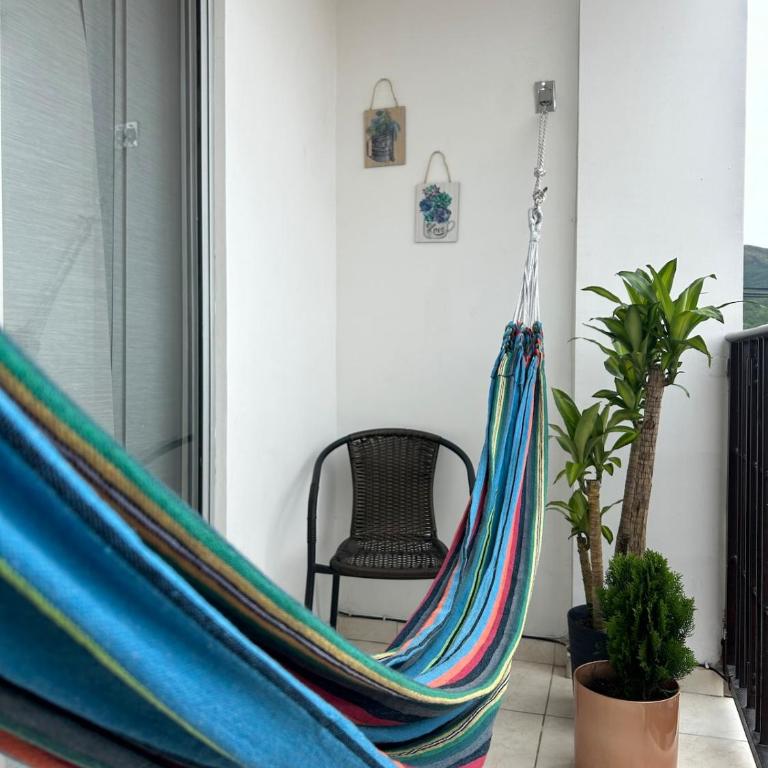 Apartamento moderno con Balcón y Hamaca 3BR Los Patios - Apartamento de 3 dormitorios - 39
