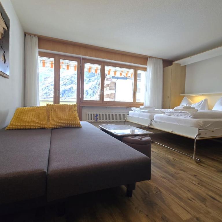 Panorama 20, Grosses Studio, Nahe Ski-Pisten, Parkplatz - Apartment mit 1 Schlafzimmer - 11