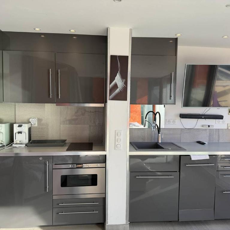 ELIXXIR - Studio Héliopolis C 34 BY AGN - Luxe - 2 personnes - Studio-Apartment mit Meerblick - 3