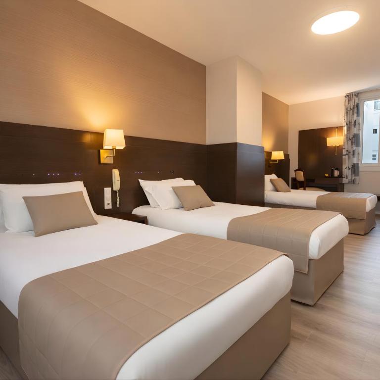 Hôtel Croix des Bretons - Lourdes Pyrénées - Chambre Triple - 2
