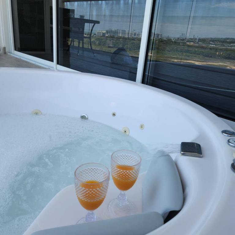 Apartamento lujoso en Cartagena con jacuzzi y piscina privada - One-Bedroom Apartment - 25