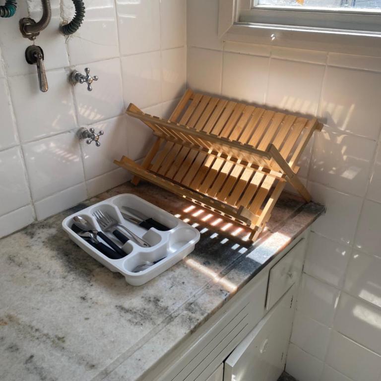 Departamento zona Güemes, a dos cuadras del mar ,Dos ambientes,céntrico - One-Bedroom Apartment - 14