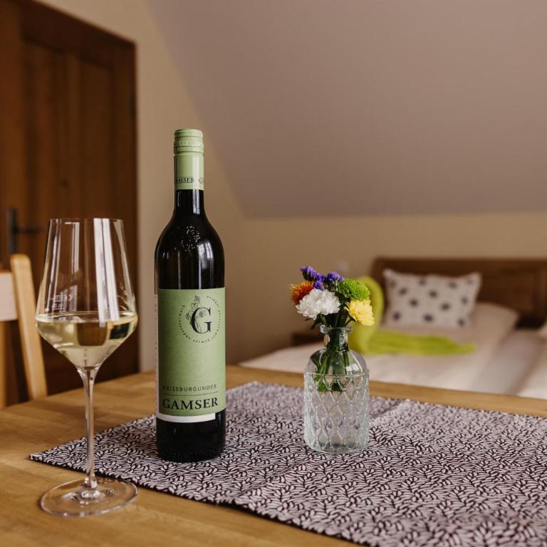 Gästezimmer & Weingut Gamser - Chambre Double avec Balcon - 3