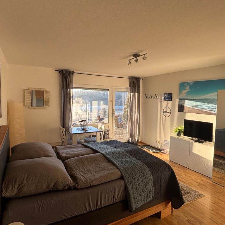 Panorama-Haus Appartment PFÄNDER - Bergblick, Badezimmer, Kitchenette, eigene Sonnenterrasse - Studio-Apartment - 4