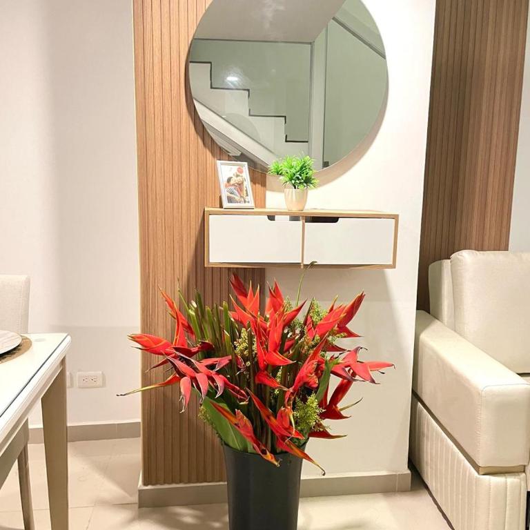 Apartamento a pasos del mar y centro en Cartagena, piscina sauna & turco - One-Bedroom Apartment - 11
