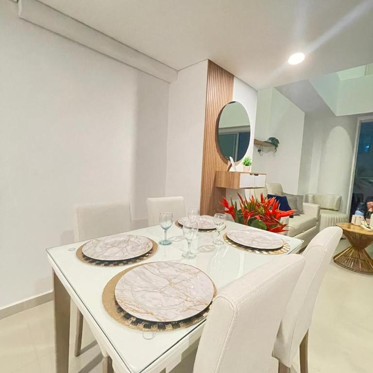 Apartamento a pasos del mar y centro en Cartagena, piscina sauna & turco - One-Bedroom Apartment - 16