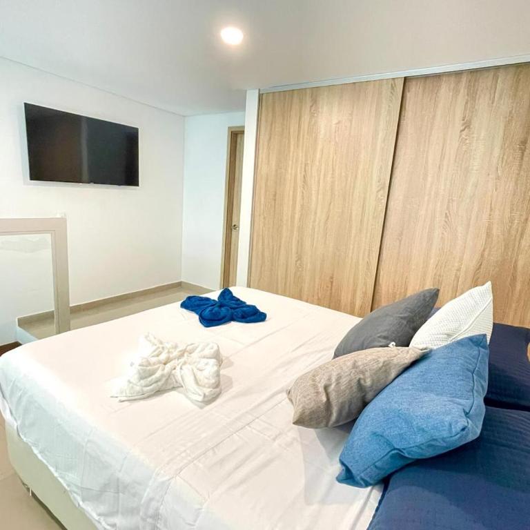 Apartamento a pasos del mar y centro en Cartagena, piscina sauna & turco - One-Bedroom Apartment - 18