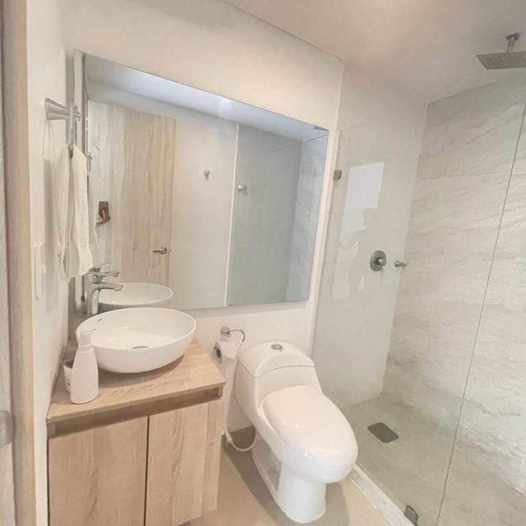 Apartamento a pasos del mar y centro en Cartagena, piscina sauna & turco - One-Bedroom Apartment - 24