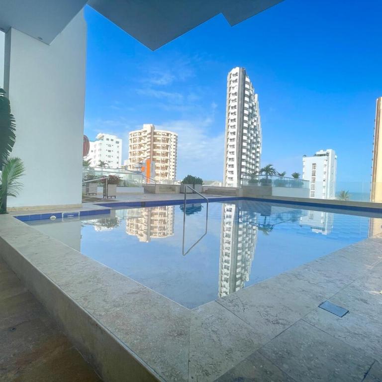 Apartamento a pasos del mar y centro en Cartagena, piscina sauna & turco - One-Bedroom Apartment - 29
