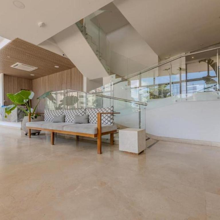 Apartamento a pasos del mar y centro en Cartagena, piscina sauna & turco - One-Bedroom Apartment - 39