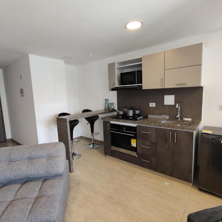 Apartamento Moderno en Las Quintas Ascensor Parking Ubicación Premium - Apartamento Deluxe de 1 dormitorio con vistas a la ciudad - 12