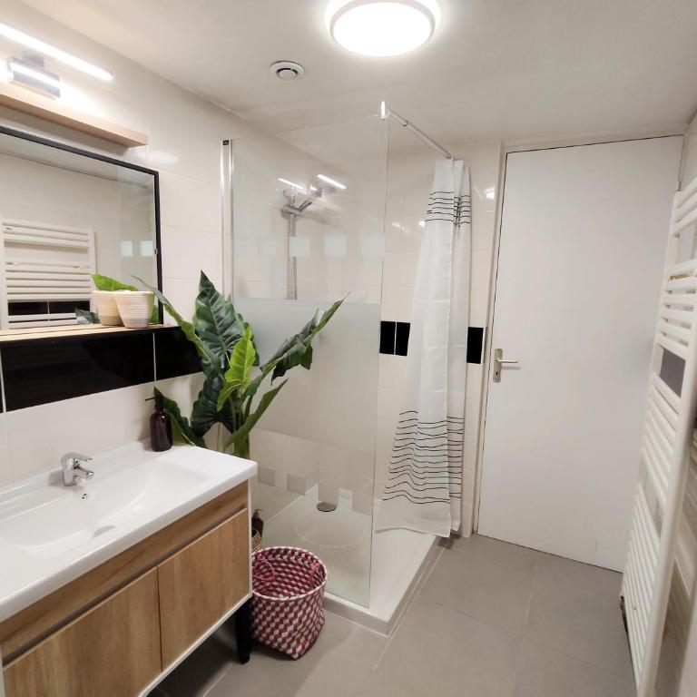 Charmante Maison T2 plein pied avec extérieur - Calme - Parking facile et gratuit, aux Arènes - Villa 1 Chambre - 7