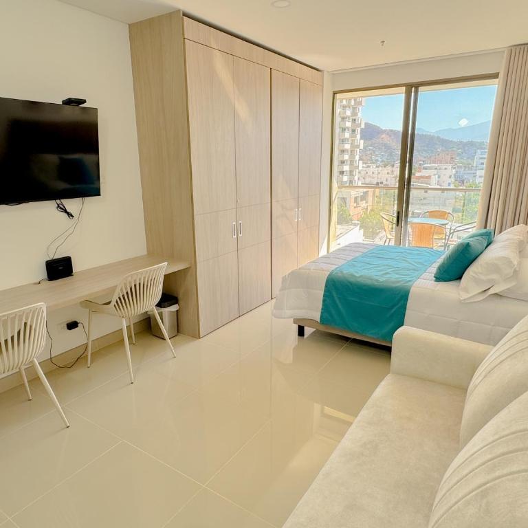 Aptos vacacionales para estrenar en Reserva del Mar II - Bedviajes - Estudio con balcón - 3