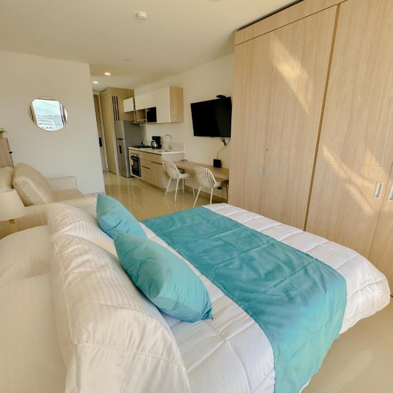 Aptos vacacionales para estrenar en Reserva del Mar II - Bedviajes - Estudio con balcón - 2