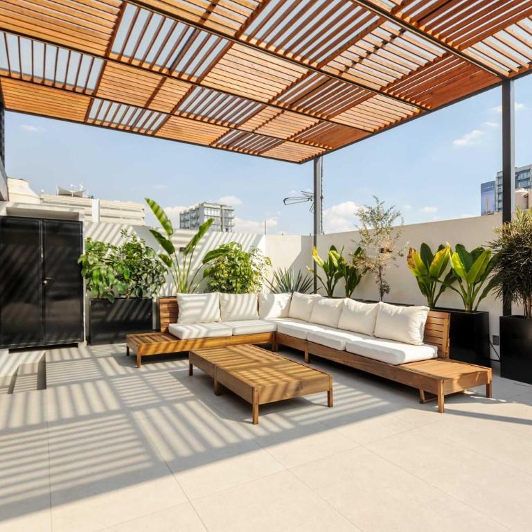 Amazing 4BR with Terrace & Jacuzzi in Juarez - Four-Room Apartment - 3