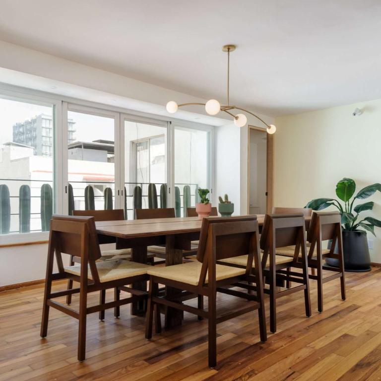 Amazing 4BR with Terrace & Jacuzzi in Juarez - Four-Room Apartment - 8