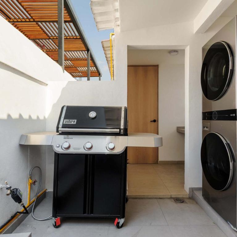 Amazing 4BR with Terrace & Jacuzzi in Juarez - Four-Room Apartment - 35