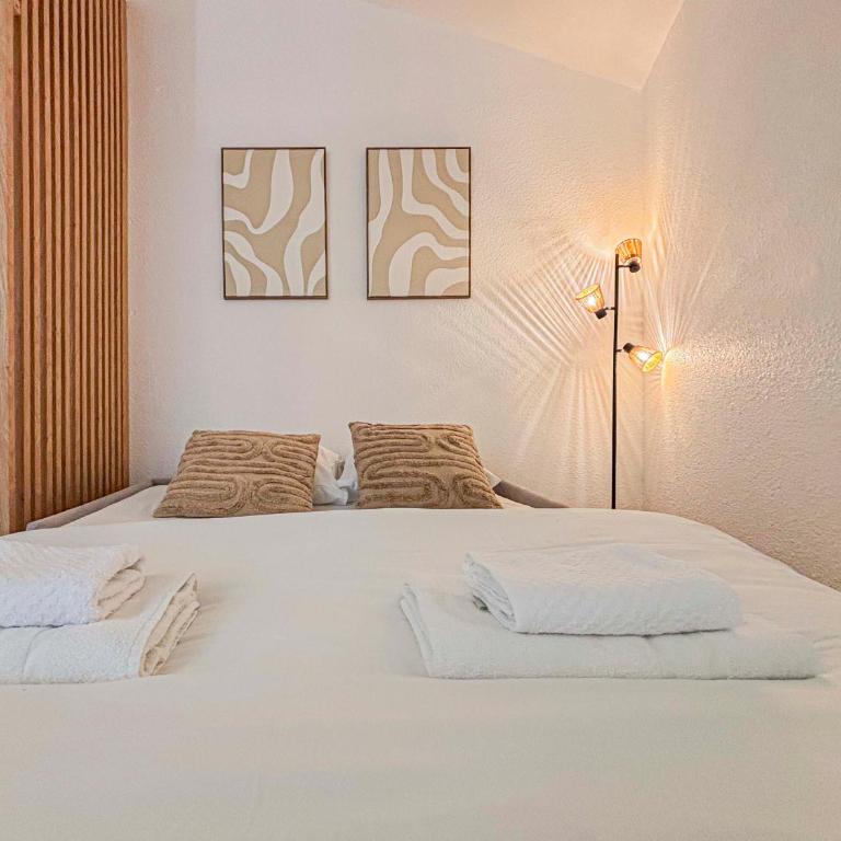 Proche mer - 2 pers, AC - Appartement 1 Chambre - 2