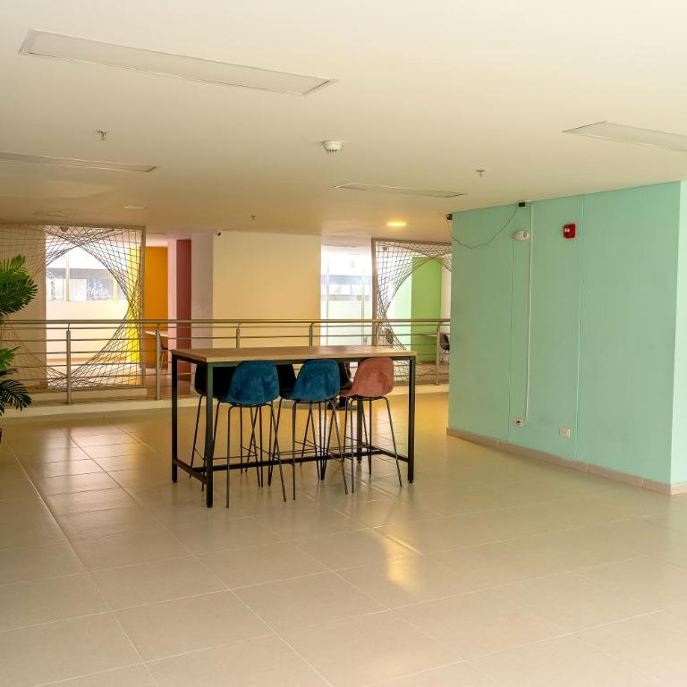 Alojamiento entero en Bogotá a 10 Min La Candelaria Torre Ventto - Apartamento Estudio - 1 cama doble - 23