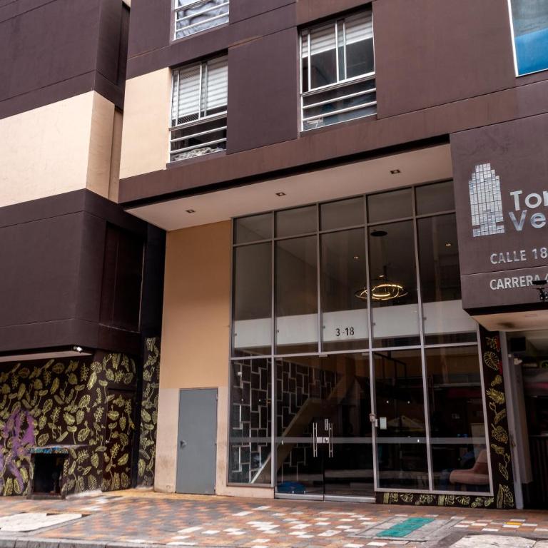Alojamiento entero en Bogotá a 10 Min La Candelaria Torre Ventto - Apartamento Estudio - 1 cama doble - 29