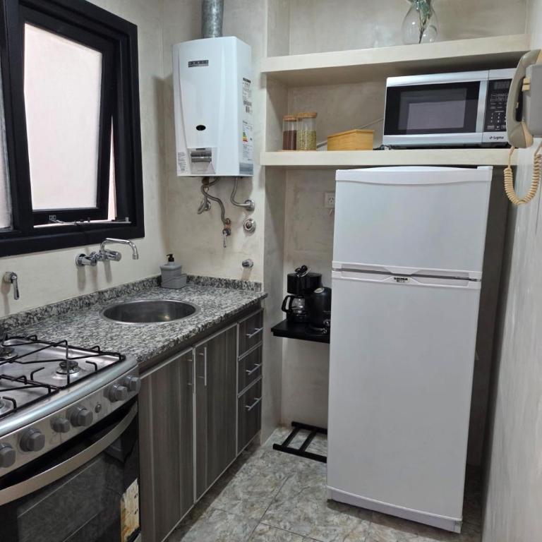 2 amb cerca del mar y Güemes - Two-Bedroom Apartment - 19