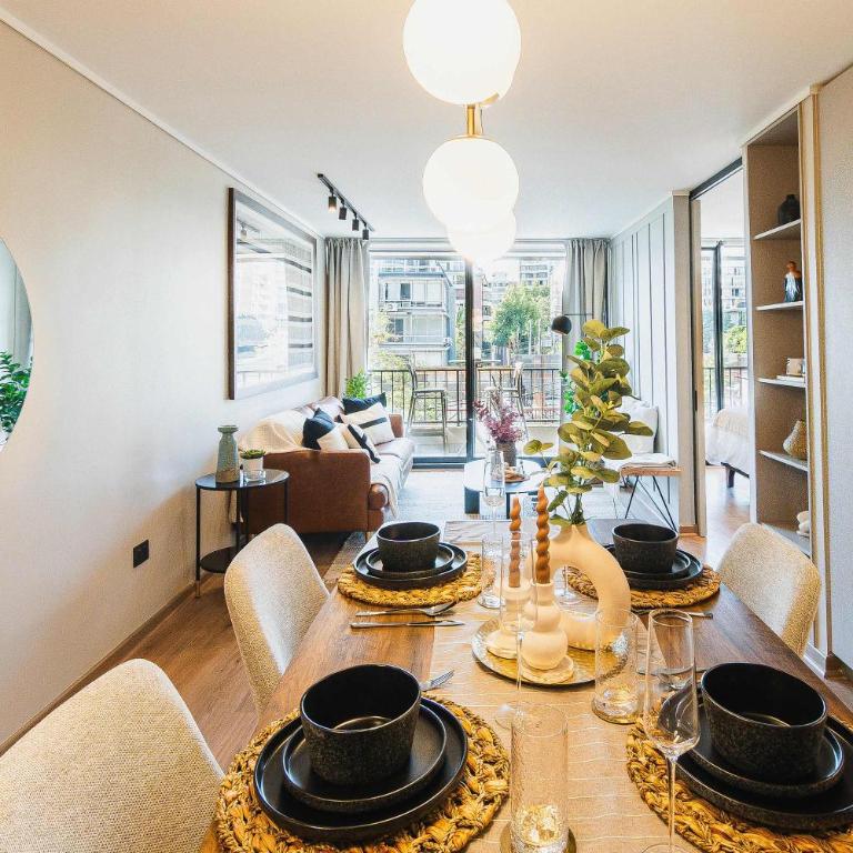 HOM I Metro InesDeSuarez I Providencia I Parking - Apartment - 13