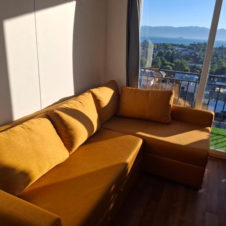 Vista Lago y Volcanes-Depto céntrico en Villarrica - Apartamento de 2 dormitorios con vistas al lago - 4