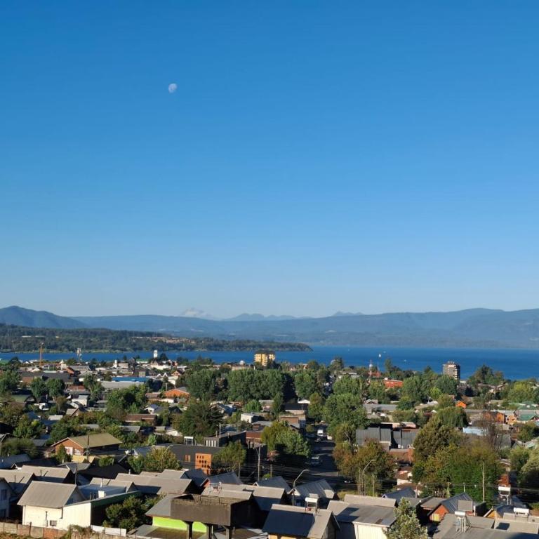 Vista Lago y Volcanes-Depto céntrico en Villarrica - Apartamento de 2 dormitorios con vistas al lago - 3