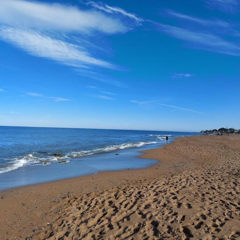 Estupendo apartamento en primera línea de playa y con vistas al mar - Apartamento con terraza - 13