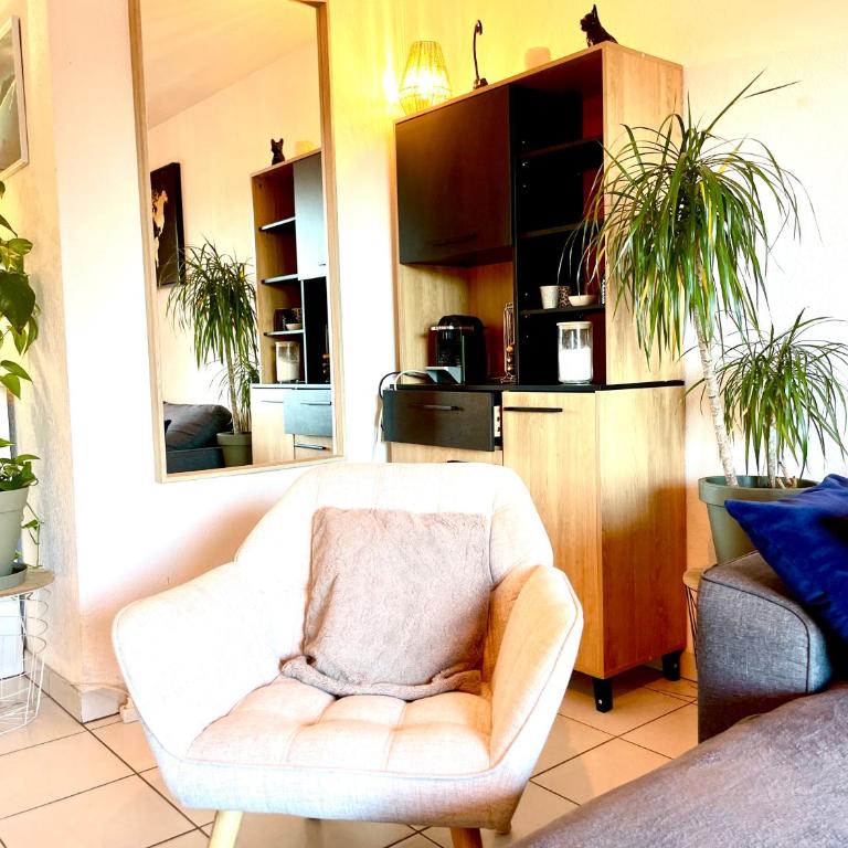Bel Appart avec 2 chambres - Parking et Clim - Métro Argoulets - Apartamento de 2 dormitorios - 8