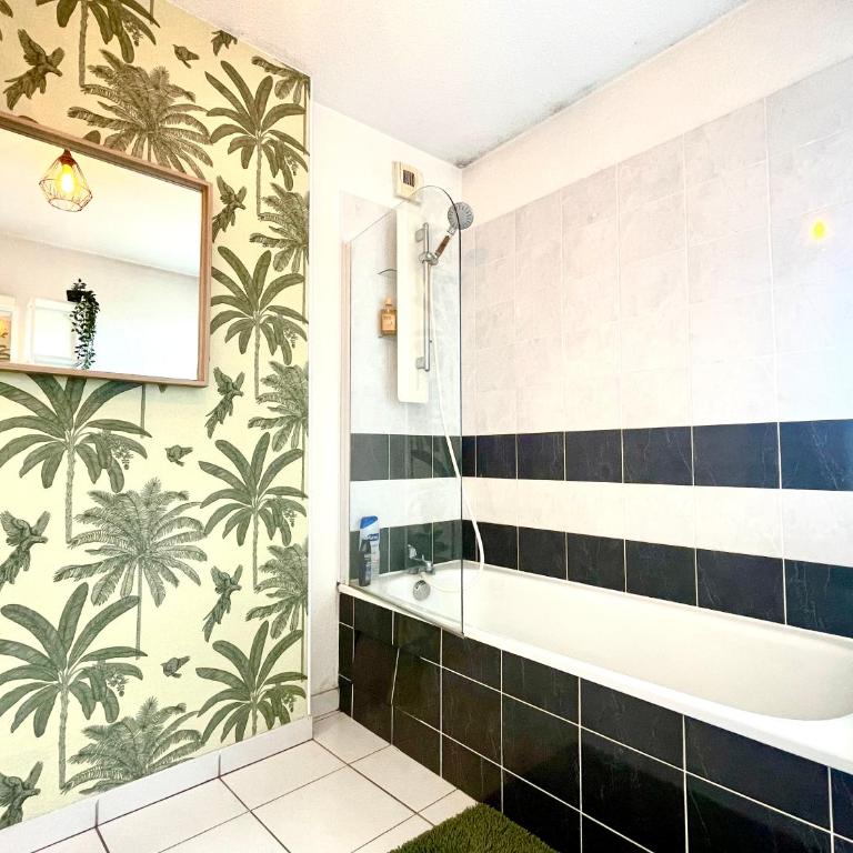 Bel Appart avec 2 chambres - Parking et Clim - Métro Argoulets - Apartamento de 2 dormitorios - 9