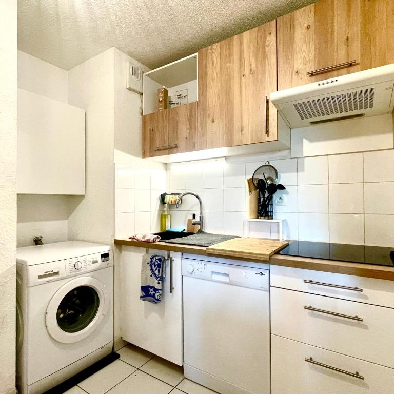 Bel Appart avec 2 chambres - Parking et Clim - Métro Argoulets - Apartamento de 2 dormitorios - 6