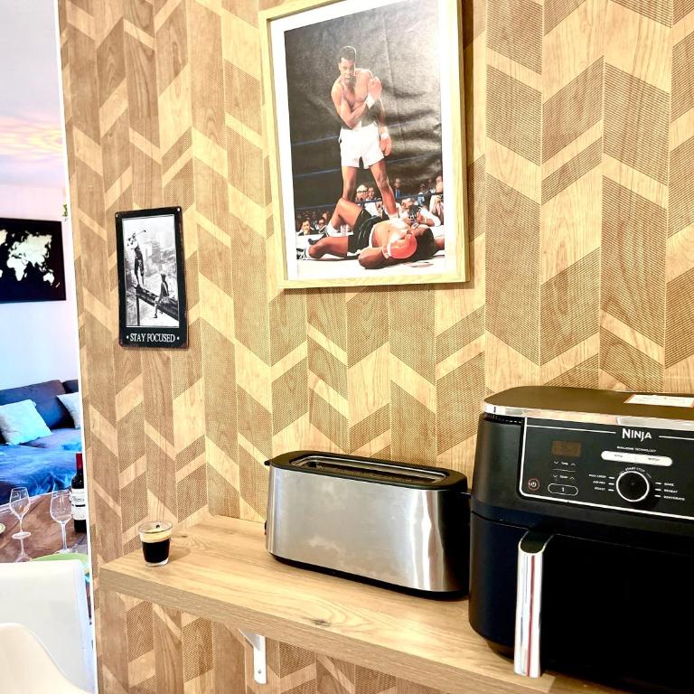 Bel Appart avec 2 chambres - Parking et Clim - Métro Argoulets - Apartamento de 2 dormitorios - 29
