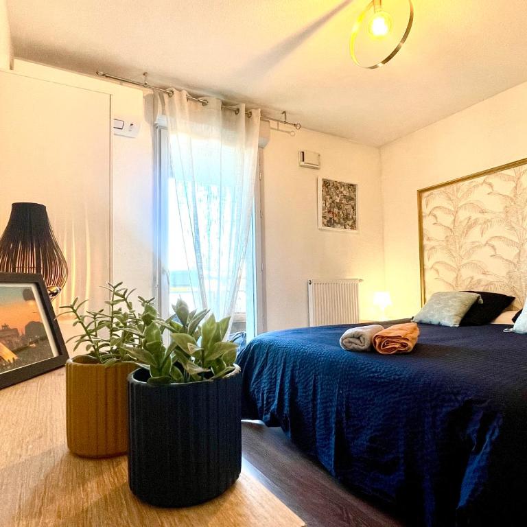 Bel Appart avec 2 chambres - Parking et Clim - Métro Argoulets - Apartamento de 2 dormitorios - 35