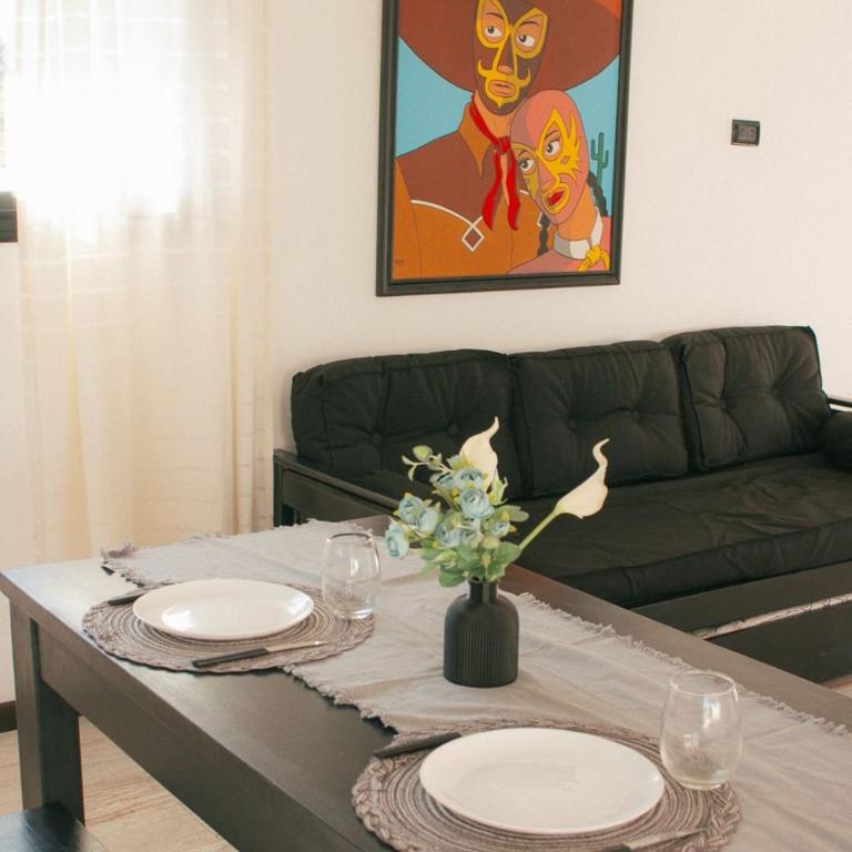 Alojamiento Chapadmalal moderno 4 personas - Casa con 1 dormitorio - 5