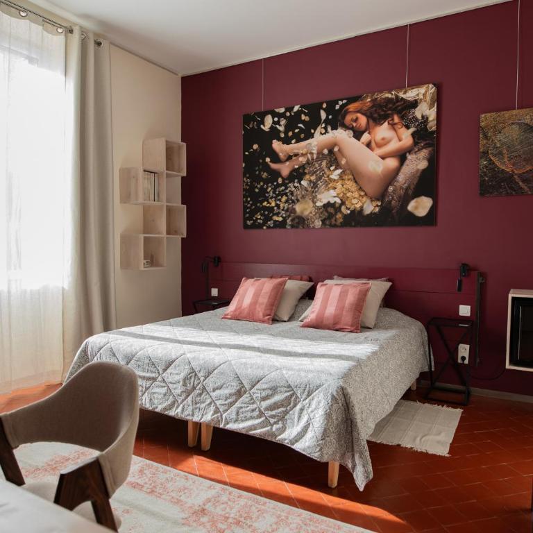La maison Gerval - Chambre Double ou Lits Jumeaux Supérieure - Vue sur Jardin - 4
