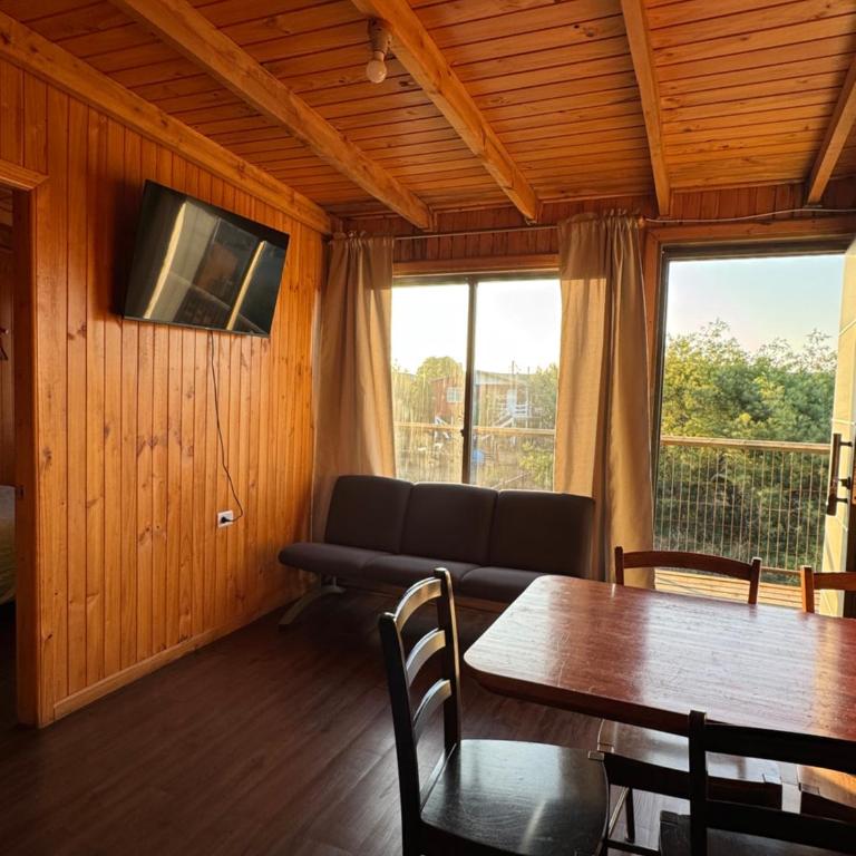 Cabañas Mc Chelo Pelluhue - Two-Bedroom Apartment - 5