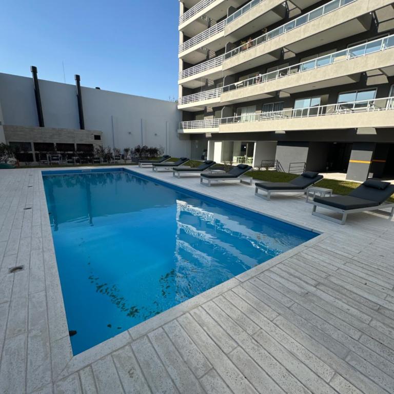 MOVISTAR ARENA PREMIUM 311 a metros del Mov Arena segur y coch op - Apartamento de 1 dormitorio - 40