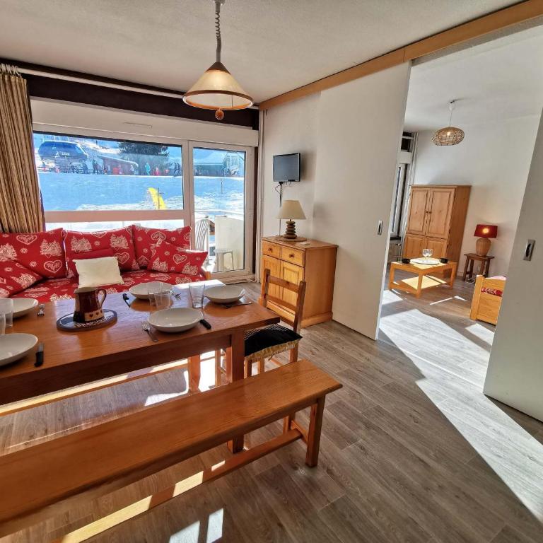 Charmant 2 pièces cabine, au pied des pistes de Prapoutel, balcon sud-est, ascenseur, 6 pers - Appartement 1 Chambre - 1