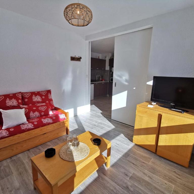 Charmant 2 pièces cabine, au pied des pistes de Prapoutel, balcon sud-est, ascenseur, 6 pers - Appartement 1 Chambre - 5