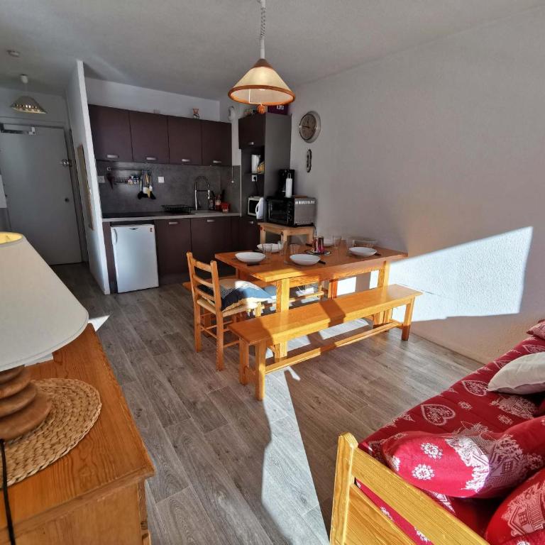 Charmant 2 pièces cabine, au pied des pistes de Prapoutel, balcon sud-est, ascenseur, 6 pers - Appartement 1 Chambre - 7