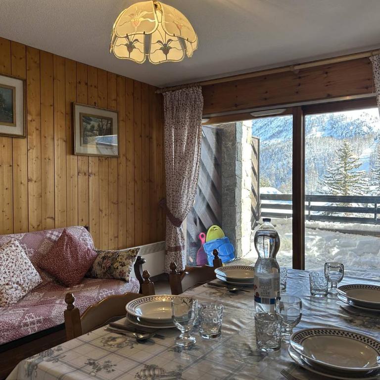 Appartement Chaleureux 4 Pers avec Balcon et Parking à Montgenèvre - FR-1-330D-159 - Apartment - 15