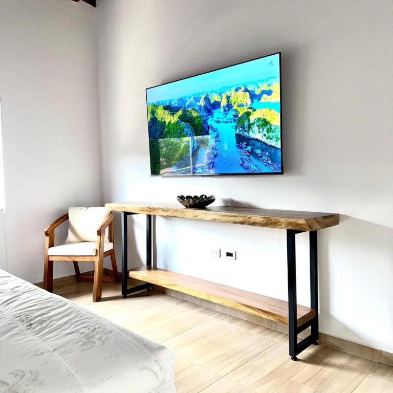 SkyView Medellín 4ppl 1br 1b luxury terrace loft - One-Bedroom Apartment - 13