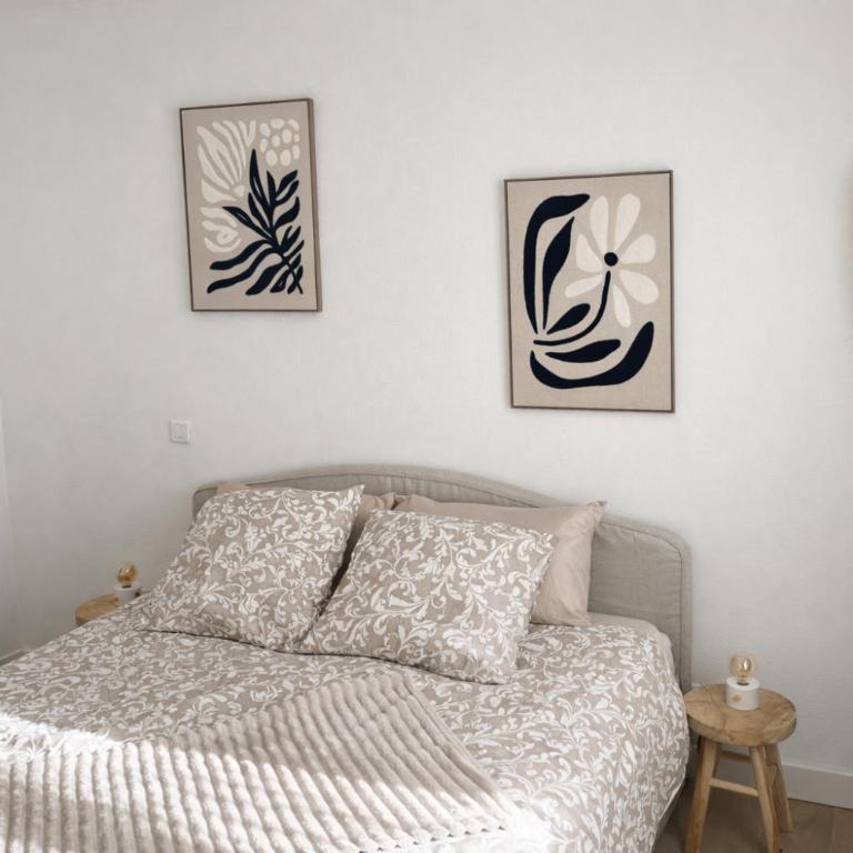 Appartement 4 personnes 5 minutes a pieds du centre ville parking gratuit jardin 85m2 - Appartement 1 Chambre - 3