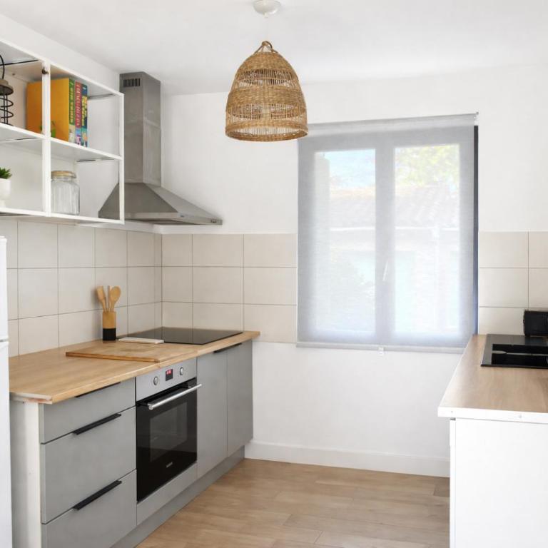 Appartement 4 personnes 5 minutes a pieds du centre ville parking gratuit jardin 85m2 - Appartement 1 Chambre - 8