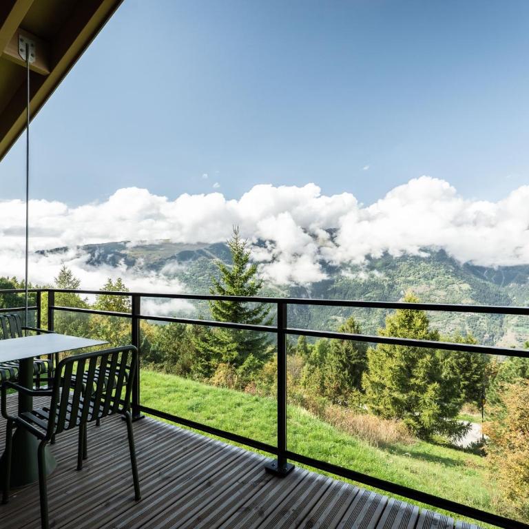 Splendide chalet 6 pièces, jacuzzi et sauna, proche pistes à La Plagne Montalbert - FR-1-755-24 - Chalet - 12