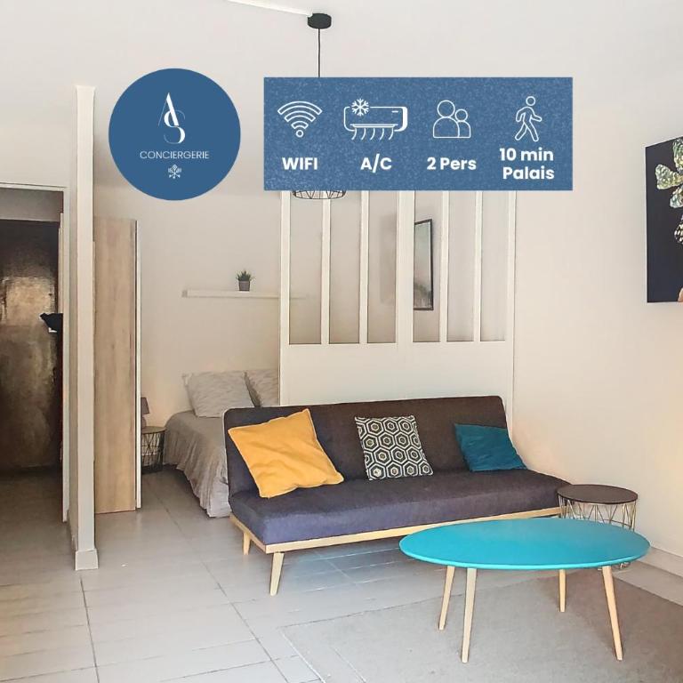 Le Palladium - Studio - 10mn Palais - Climatisé - Apartamento de 1 dormitorio - 1