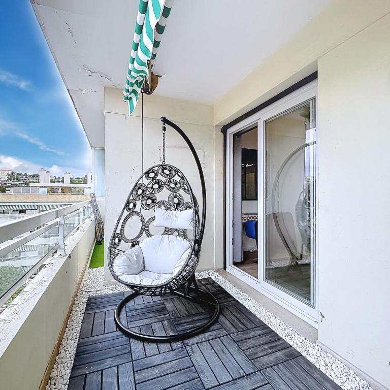 Le Brasilia - 4 pers - 10 min Palais - Climatisé - Centre - Appartement 1 Chambre - 10