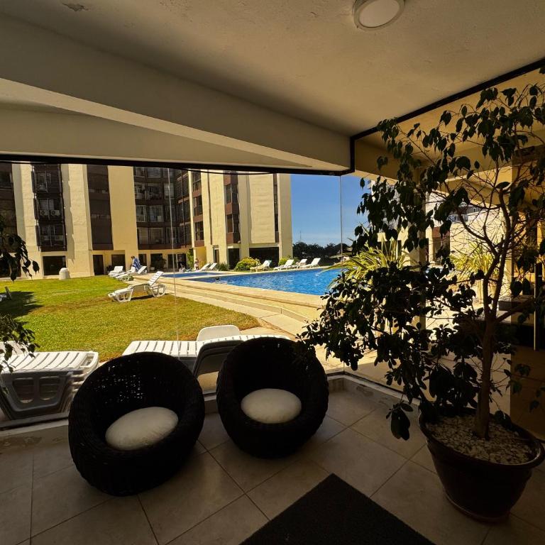 Depto FRENTE al MAR la mejor ubicación Parada 3 brava INIGUALABLE cochera gym sala de juegos parrilleros imperdible - Three-Bedroom Apartment - 26