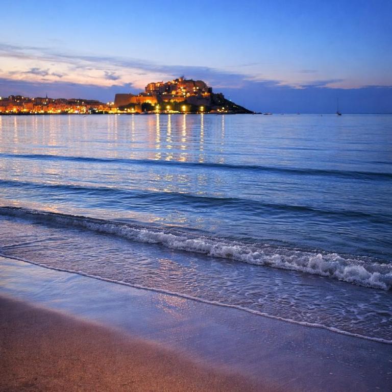 Cozy studio in Calvi Beach 2 min walk parking - Estudio con terraza - 8